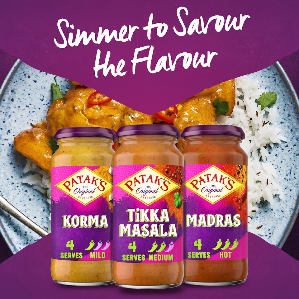 🌶️ Patak’s Bhuna Sauce 450g – Spicy British-Indian Curry Sauce
