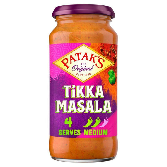 Patak's Tikka Masala Sauce 450g – British Curry Sauce, Buy British PH