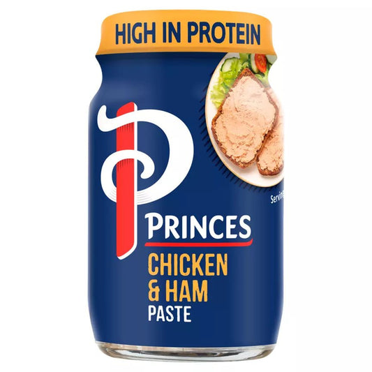 🍗 Princes Chicken & Ham Paste 75g – Savoury British Spread