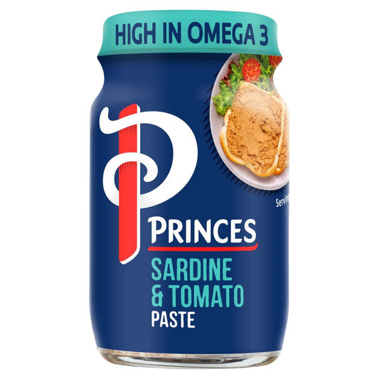 Princes Sardine & Tomato Paste 75g – British Fish Spread, Buy British PH