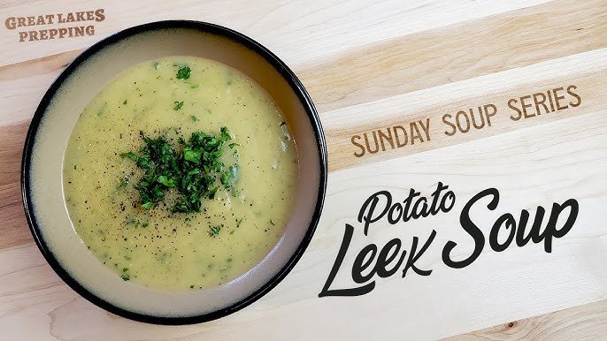 🥣 Sainsbury's Leek & Potato Soup 400g – Creamy British Comfort in a Tin