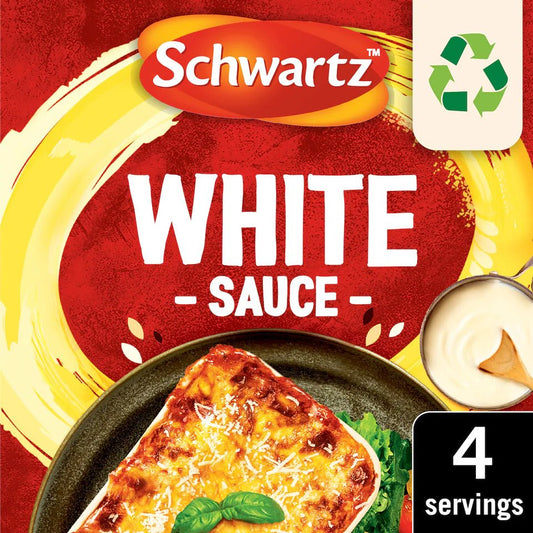 🌿 Schwartz White Sauce 25g – Classic British Sauce Mix