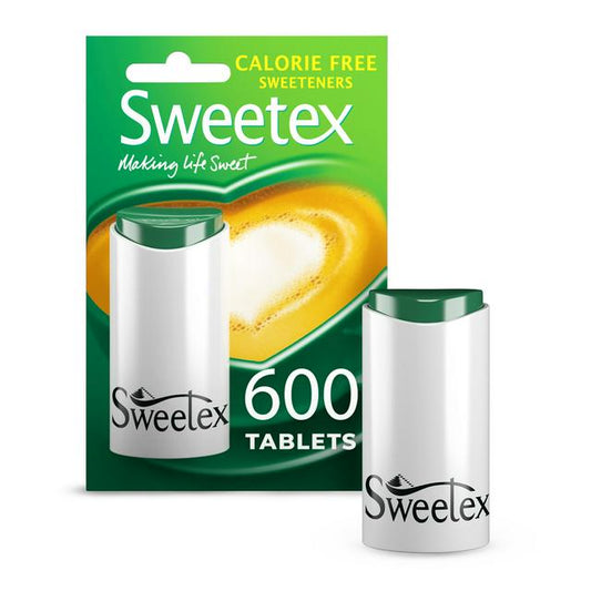 Sweetex Calorie Free Sweeteners 600 Tablets – British Sugar Substitute, Buy British PH