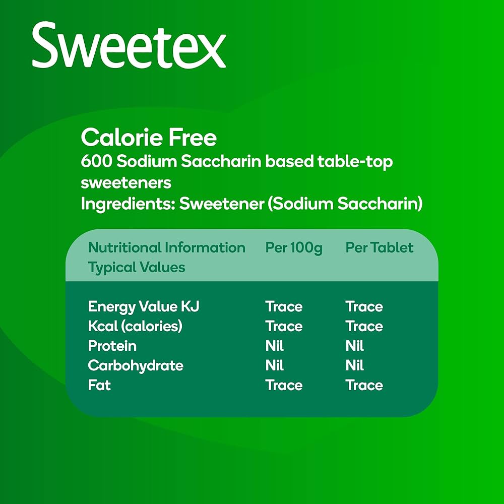 🍬 Sweetex Calorie Free Sweeteners 600 Tablets – Sugar Swap the British Way