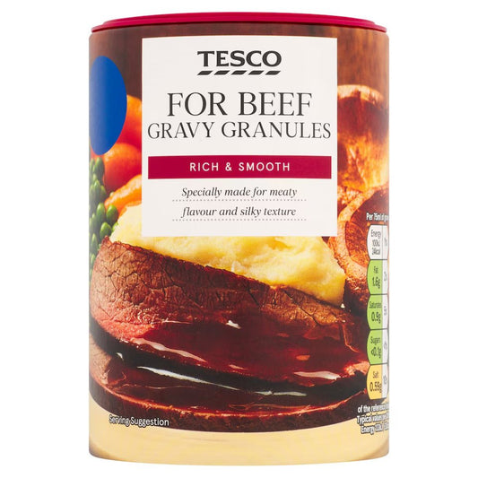 Tesco Beef Gravy Granules 200g – Instant British Gravy, Buy British PH