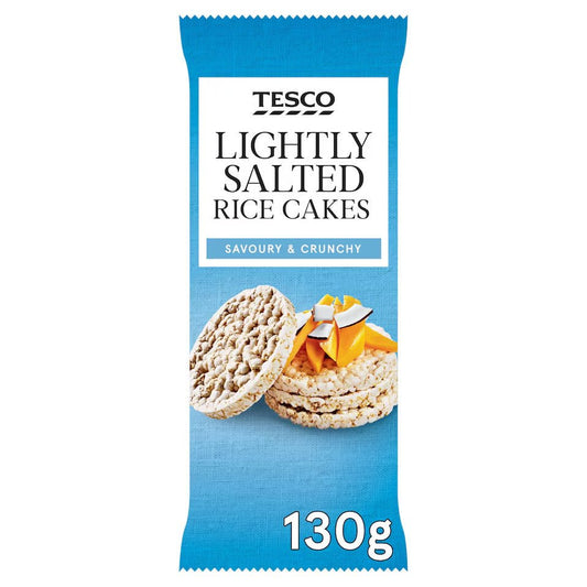 Tesco Lightly Salted Rice Cakes 130g – British Gluten-Free Snack, Buy British PH
