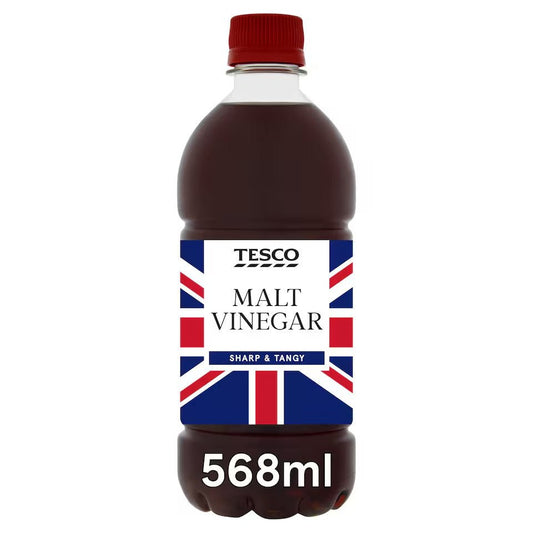 Tesco Malt Vinegar 568ml – British Brewed Vinegar, Buy British PH