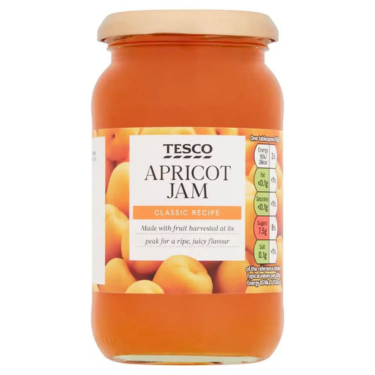 🍯 Tesco Apricot Jam 454g – Sweet British Classic
