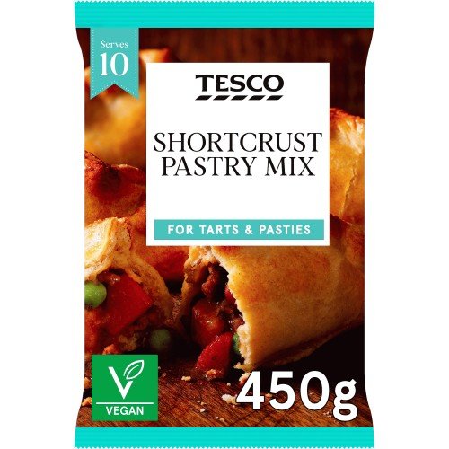 Tesco Shortcrust Pastry Mix 450g – British Baking Mix, Buy British PH