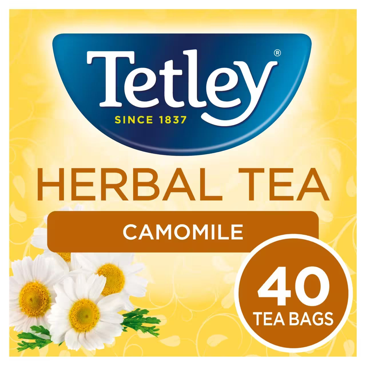 Tetley Camomile Tea Bags Front