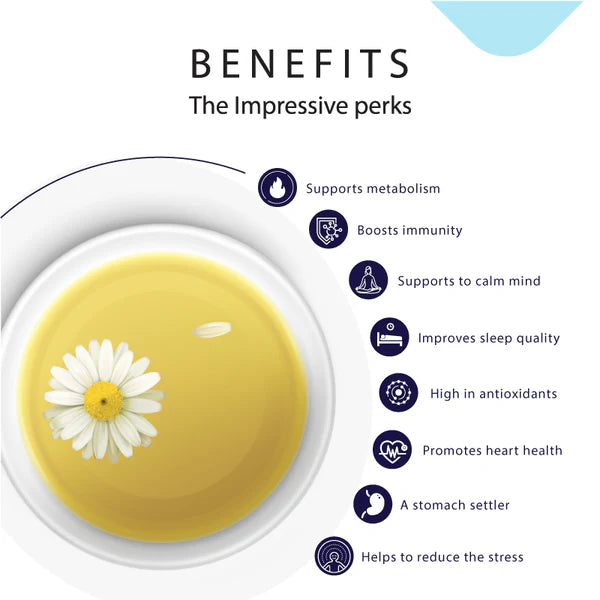 Tetley Camomile Tea Bags Health Benefits