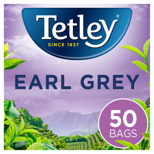 🍵 Tetley Original Earl Grey 125g – Fragrant British Classic with a Citrus Twist