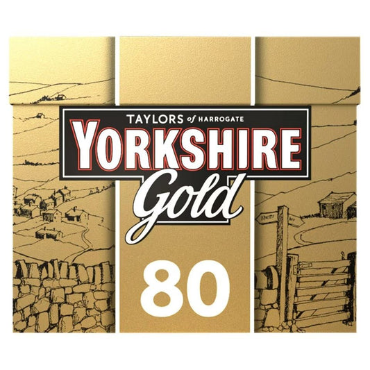 Yorkshire Gold 80 packaging with landscape design