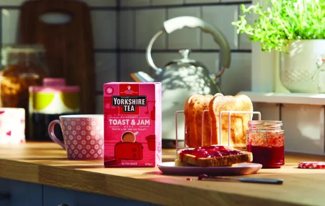 🍵 Yorkshire Tea Toast & Jam Tea Bags 40s 125g – British Breakfast Favourite