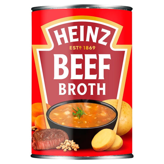 Heinz Beef Broth Soup 400g – British Chunky Soup, Buy British PH