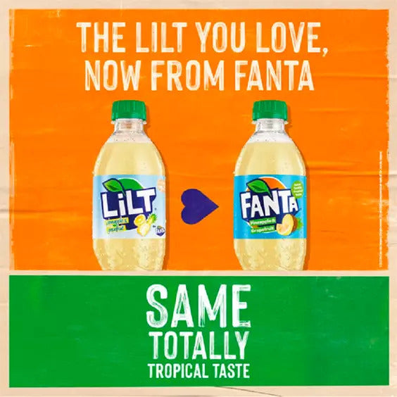 🍍 Fanta Pineapple & Grapefruit 330ml – 30% OFF EXP 01 Jan '26