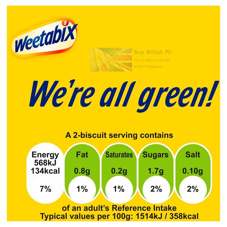 Weetabix Cereal 24 Pack – British Wholegrain Breakfast, Buy British PH