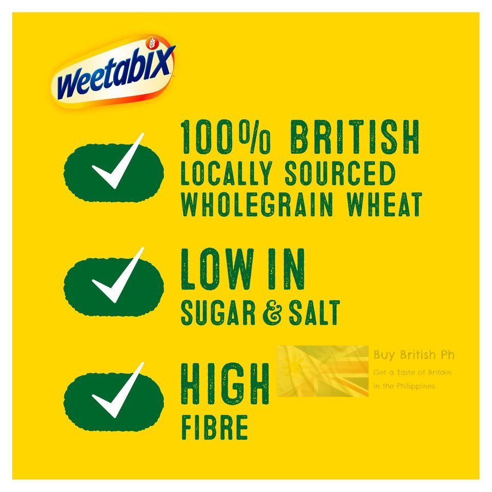 Weetabix Cereal 24 Pack – British Wholegrain Breakfast, Buy British PH